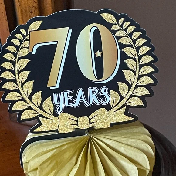 70th Birthday Decorations - Picture 4 of 8